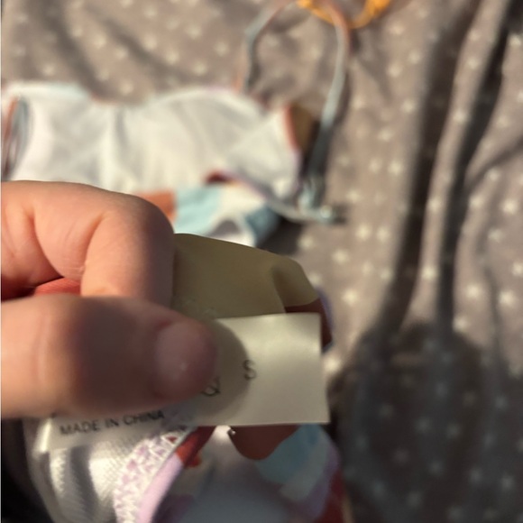 Colorful Striped Bikini Set - Picture 4 of 5